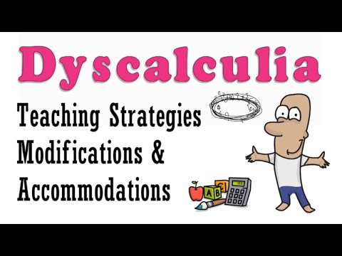 Dyscalculia: Teaching Strategies u0026 Modifications