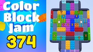 Color Block Jam Level 374 Solution