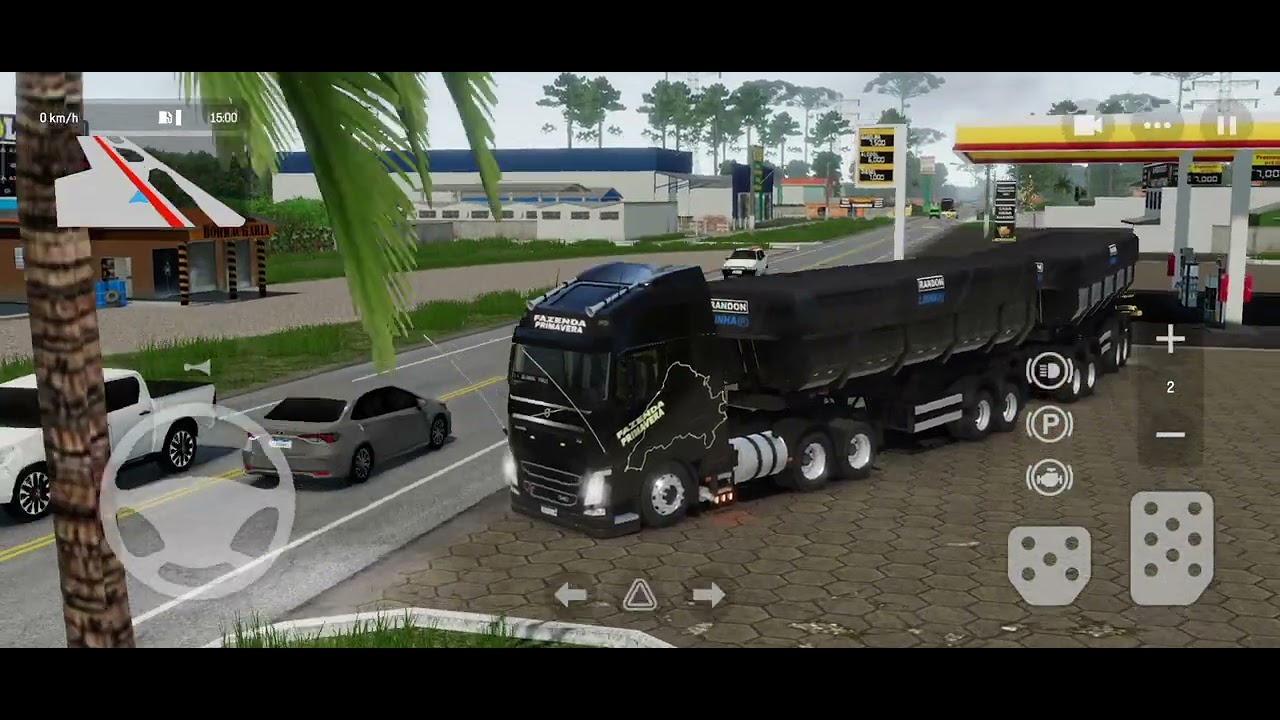 Saindo da fazenda areia dourada para Agrograo  Carregado de milho 🌽  @volvotrucks #agro #brasil 