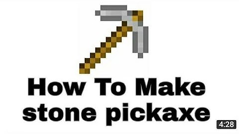 How to make a Stone Pickaxe for Minecraft? #minecraft #shorts #meme #memes