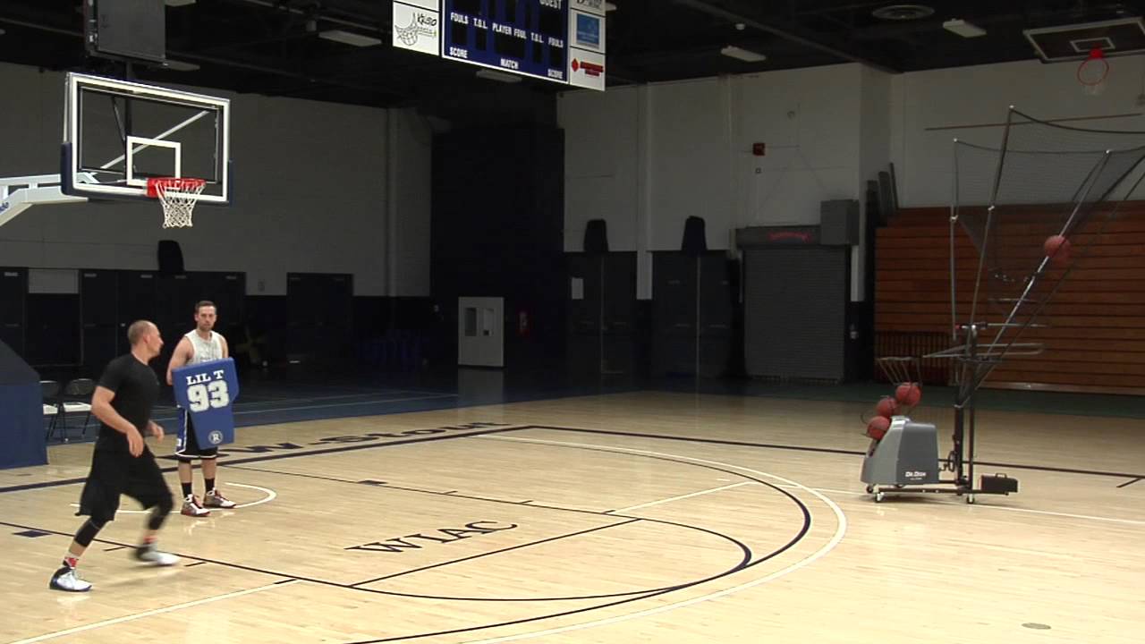 Dr. Dish Basketball Shooting Machine - Post Drill