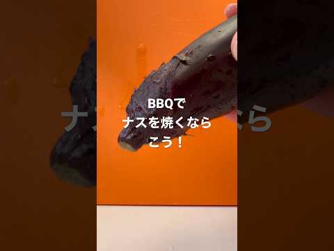 BBQにオススメ🍆ナスの焼き方