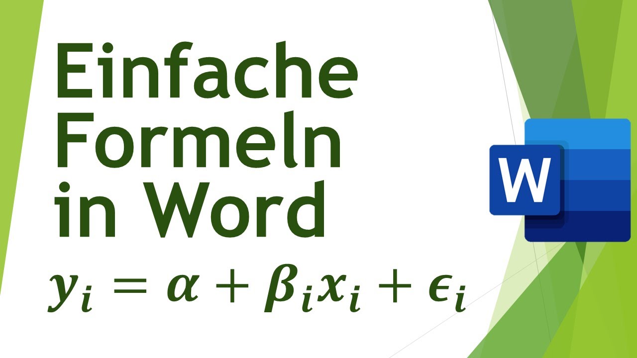 Formeln In Word Schreiben Einfache Formeln in Word erstellen - Abschlussarbeiten schreiben (14