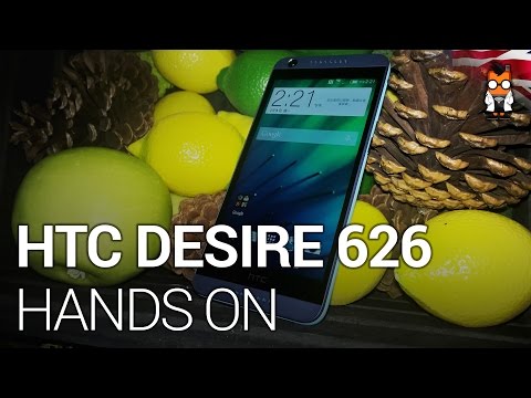 HTC Desire 626 Hands On - 5 inch Midrange Smartphone