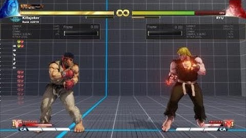 STREET FIGHTER V Ken Air EX Tatsu vt2 corner combo
