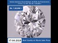 Natural Diamond, Round Cut ,0.70 ct, G Color, VS1 Clarity, No BGM , Rs.1,50,000/- | +91-7678337365