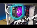 Unboxing Hyper 212 RGB Black Edition CPU Cooler - Review & Quick Install - Budget Gaming PC Upgrade