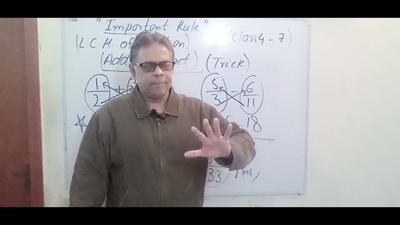 L.C.M trick ( class 4 till 7)