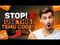 ✅ Temu Coupon Code DO NOT Shop On Temu Without This Code! April 2025