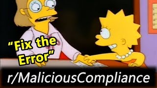 r/MaliciousCompliance - 