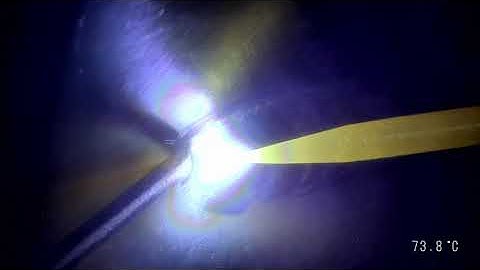 Teaching TIG fillet joint with MeltView® APEX3 welding camera