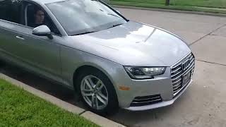 2017 Audi A4 B9 with the Injen SP Cold Air Intake