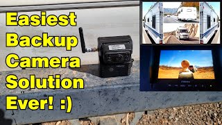 Review: Haloview Handy 7 completely wireless battery powered hitch and backup camera system!