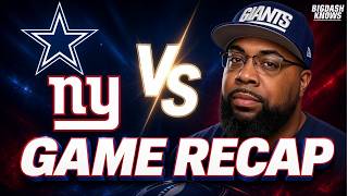 Giants vs Cowboys | Live Post Game Recap