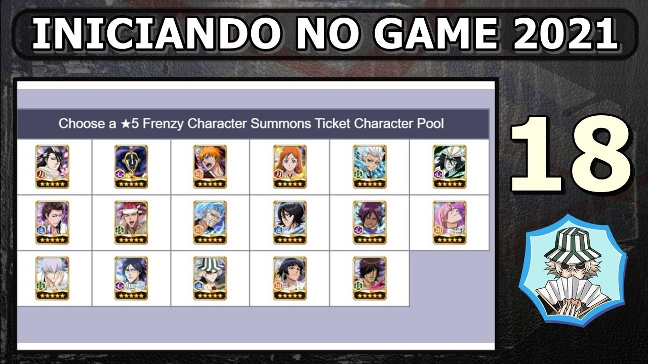 Bleach Brave Souls ING 18 / Soul Traits & Frenzy Character (2021