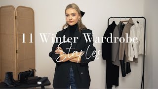WINTER CAPSULE WARDROBE | 11 STAPLES I THINK EVERYONE NEEDS IN THEIR CLOSET