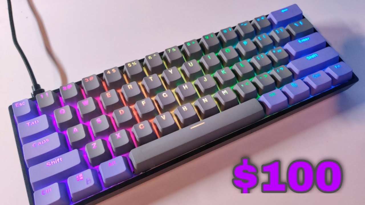 My First Mechanical Keyboard! GK61X Build - Sirrcuits - YouTube