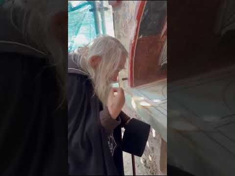 Отец Илий (Ноздрин) на Святой Горе Афон. Панихида