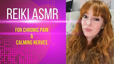 Reiki Healing For Chronic Pain & Calming Nerves | ASMR | Waterfall Sounds & Meditation Music