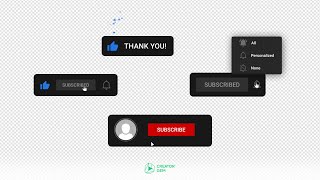 Details Youtube Essentials | Subscribe Banner | Dark and Light Mode | Animated Guide