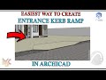 EAIEST WAY TO CREATE KERB RAMP