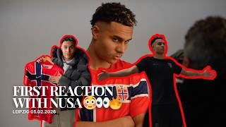 First Reaction To Nusa In The New Kit Bts Shoot