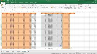 Stock Control and Purchase Tool in Excel (2018)