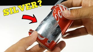 Amazing - Making A Solid Coca Cola Can From Gallium