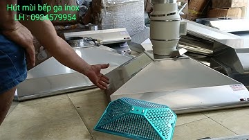 Máy hút mùi bếp ga inox 304 quạt nối ống HF150 .HF200.FD200. và quạt con sên