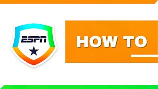 How to use ESPN Fantasy UPDATED Tutorial screenshot 1