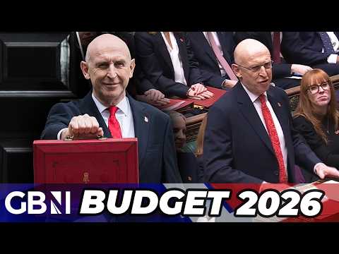 Budget 2026: Chancellor John Healey delivers speech and vows to address ‘BROKEN’ welfare system