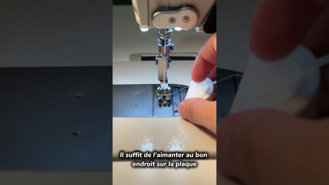 Guide De Couture Magnétique Robuste - Accessoire Précis Pour Machine à Coudre - Idéal Débutants & Pros