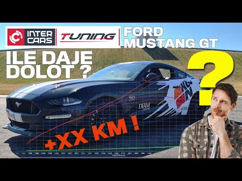 MUSTANG GT S550 dolot K&N induction kit, DRYFLOW na hamowni - ile mocy doda??