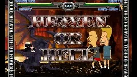 Mugen Beavis & Butt Head vs Roaring Rage