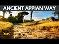 Walking in Rome: Ancient Appian Way at Sunrise (4K 60fps)