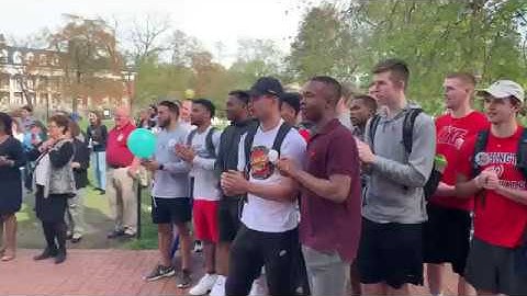 Cheers, Cake and Balloons for UMW’s Special Olympian ‘Amazing Grace’ Braxton