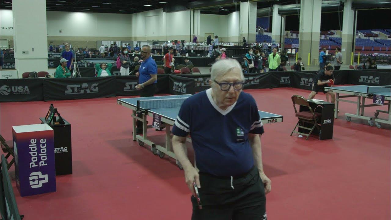 Nenad Bach vs Hamid Ezzat Ahmadi USATT Nationals 2022 PingPongParkinson