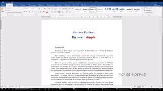 Word : Différente méthode de sélectionner du texte