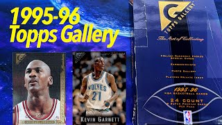 Pretty Enjoyable Box to Rip - 1995-96 NBA Topps Gallery Basketball Box Break