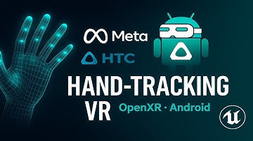 Unreal Engine OpenXR Hand-Tracking on Android with Meta XR and HTC VIVE OpenXR Plugins