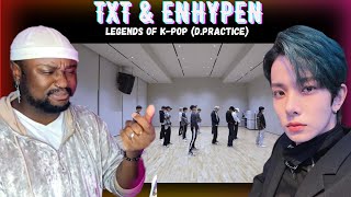 [TXT & EN- Choreography] 'Legend of K-POP' 2021 KBS 가요대축제 Dance Practice | HONEST Reaction