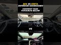 BE 6 vs Creta EV Interior Comparison Clips #shorts #electricvehicletalks #cretaev  #be6