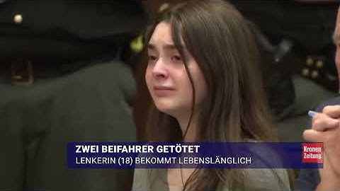 Wegen Mordes: Lenkerin (18) bekommt lebenslängliche Haft | krone.tv