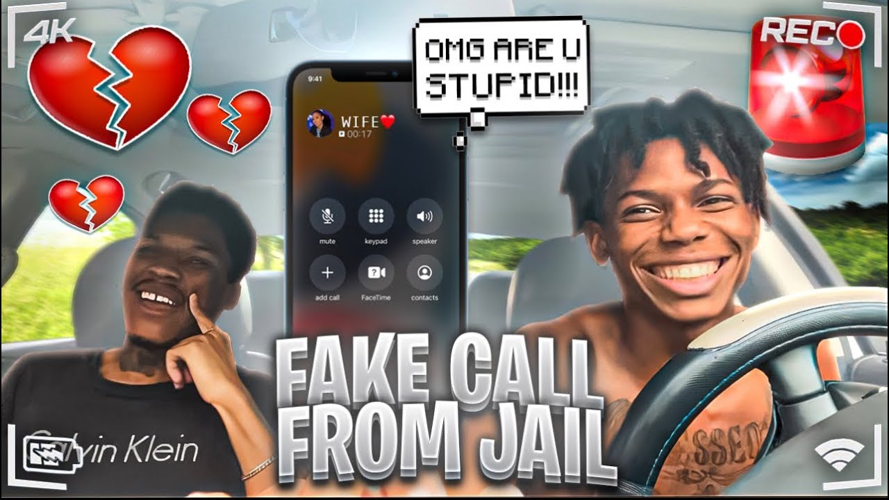 Fake call from jail PRANK ON GF YouTube
