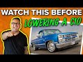 Best Way to Lower a Square Body, C10 and Other Classic Chevys | The Bottom Line