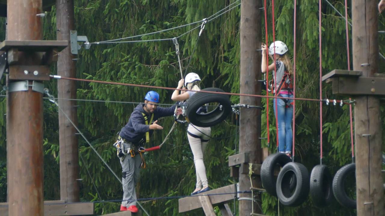 Hochseilgarten Schloß Dankern  23-07-2017