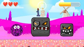 RED BALL 4: BIRTHDAY CAKE BIRTHDAY BALL 'Green Hills Walkthrough' GAMEPLAY VOLUME 1 screenshot 4