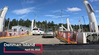 Denman Island Drive in 4k - Hyperlapse