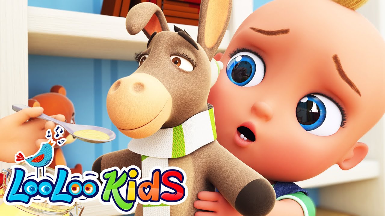 My Donkey Has a Headache - LooLoo Kids Nursery Rhymes & Children`s Songs