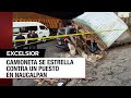 Camioneta choca contra puesto en Naucalpan y mata a una persona